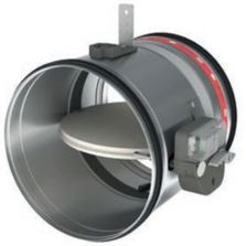 Clapet coupe-feu circulaire à faible perte de charge, résistance au feu jusqu’à 120’ | CR120