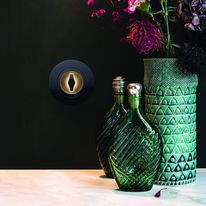 Interrupteur rotatif style années 30 à voyant lumineux | 1930