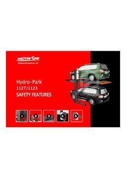 Plateforme de stationnement à deux colonnes | Hydro - Park 1123