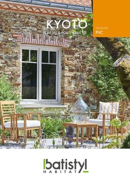 Fenêtres et portes fenêtres en PVC ouvrant droit à 5 chambres d'isolation | KYOTO DROIT