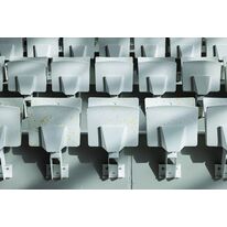 Sièges rabattables en plastique recyclé pour tribune ou aréna | Siège SoftSurface