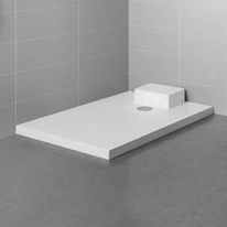 Receveur de douche extra-plat surélevé en Biocryl et Biotec | KINEMATIC intérieur