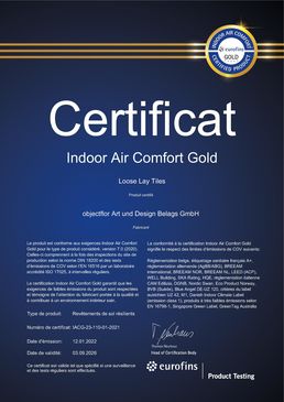 Dalle de Sol LVT rigide à sous-couche acoustique | Expona Clic Stone 19dB 