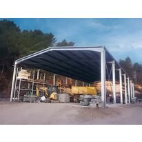 Hangar métallique en kit de 620m² - 20,6x30x6m