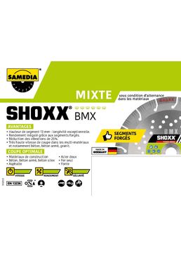 Disque diamant mixte | SHOXX BMX 
