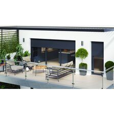 Bloc-baie avec coffre volet roulant intégré | Hermetik