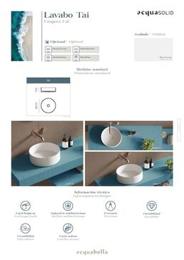 Vasque à poser | TAI
