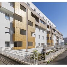 Module garde-corps tôlé et claustra ajourés prêt à poser pour balcon | Garde-corps et Claustra Bugal