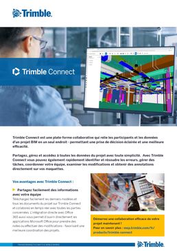 Plateforme collaborative BIM d'intégration et de communication sur cloud | Trimble Connect