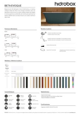 Baignoire semi-ilôt | Beta Evoque