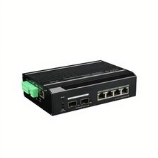 Industrial 4-Port Gigabit PoE+ 2-Port Gigabit SFP L2 Managed Ethernet Switch | SERVIACOM-PROACCESS