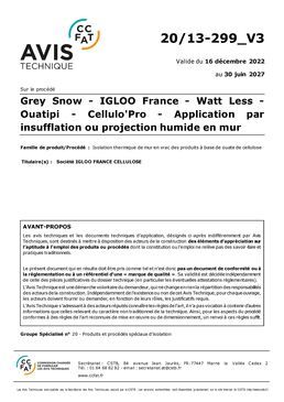 Ouate de cellulose en vrac par soufflage ou insufflation | Igloo France
