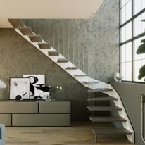 Escaliers en bois sur mesure pour intérieur | Brick