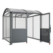 Abri voute sécurisé à 6 places | SOLUVELOS 