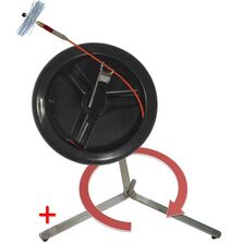 Enrouleur de ramonage | FLEXONET 15/5 avec fibre Ø 5 mm
