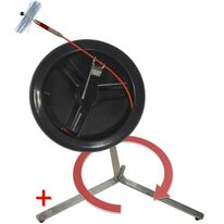 Enrouleur de ramonage | FLEXONET 15/5 avec fibre Ø 5 mm