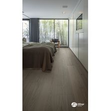 Revêtement de sol en bois densifié véritable - Monolame Brossée Extra Large XXL 271mm - Woodura-346005