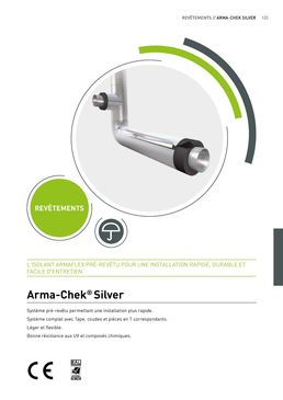 Système de revêtement flexible résistant aux intempéries et aux chocs | ARMA-CHEK SILVER®