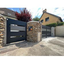 Portillon en aluminium | Collection Modernité