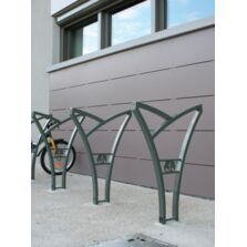 Appui vélo | Appui vélo Arc en ciel en acier galvanisé thermolaqué
