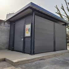 Abri de conteneurs ou encombrants pour tri de déchets ménagers | FORAFLOR