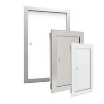 Volet à portillon esthétique 1 vantail motorisé (1V-M) ne nécessitant pas l'ajout de grille d'habillage, résistance au feu jusqu’à 120' | KAMOUFLAGE-M