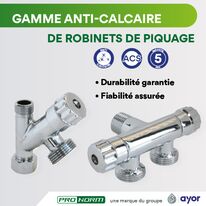 Gamme anticalcaire de raccordement | PRONORM 