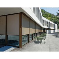 Store toile vertical à motorisation solaire autonome | VSe ZIP Solaire