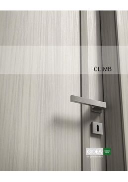 Portes battantes en stratifié avec cadre à lamelles | CLIMB