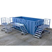 Plateformes accès bennes mobiles | Dumpkit ACBI