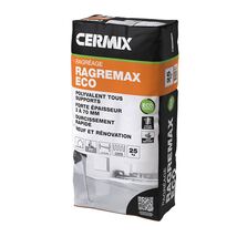 Ragréage polyvalent tous supports pour trafic intense - Épaisseur de 3 à 70 mm | RAGREMAX ECO