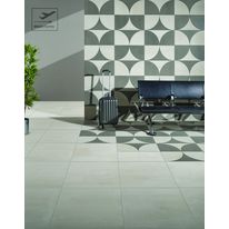 Carrelage en dalle circulaire ou triangulaire certifié UPEC | Core Collection Shapes