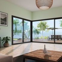 Coulissant PVC hautes performances sur deux rails | VEKASLIDE HI-5 