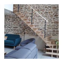 Escalier en frêne blanc | ARGENCE 3