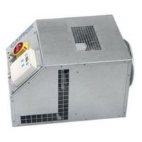 Caisson de ventilation à accouplement direct basse consommation, homologué C4 400°C 1/2 H, équipé d’une régulation à pression constante | SIM' EC REGULO