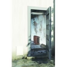 Bloc porte modulaire réutilisable pour sécurisation temporaire de locaux vacants | Eliot No Squatt CR4 