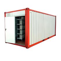 Conteneur 20' en partie isolé pour du stockage d'archives sensibles | EUROPBOX 