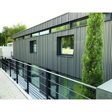 Lames de bardage en bois massif en 3 profils structurés | R3D