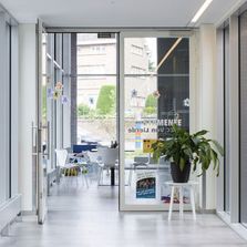 Portes et cloisons vitrées coupe-feu EI30 à EI120 avec profilé acier | MEYVAERT STEEL-LINE 