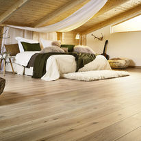 Parquet architectural personnalisable à base de bois véritable | CABBANI