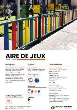 Aire de jeux | QUAGLIA DIFFUSION