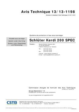 Natte d'étanchéité sous carrelage | Schlüter-KERDI-200