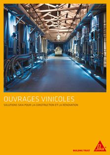 Brochure solutions pour ouvrages vinicoles