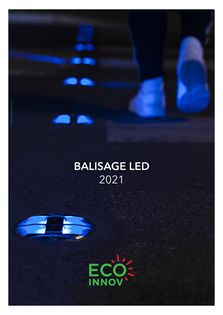 Catalogue ECO-INNOV 2021 : Balisage LED solaire et très basse tension