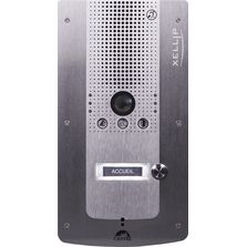 Interphone audio vidéo Full IP/SIP 1 bouton d’appel conforme loi Handicap | XE VIDEO 1B
