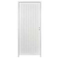 Bloc-porte acoustique VERTICALE *** Laqué Blanc - Huisserie 90