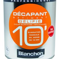 Décapant à action rapide pour surfaces verticales | Décapant Bâtiment 10' Gélifié