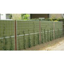 Clôture antibruit en laine de roche pour maison et jardin | Noistop Green
