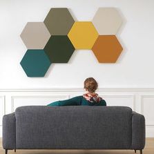 Panneau acoustique décoratif en plusieurs formats pour murs et plafonds | AIRPANEL 1 FACE