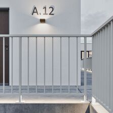 Garde-corps barreaudé axé | BAROK 